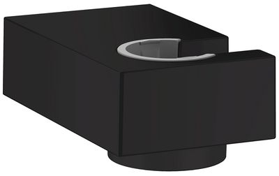 Support mural Hansgrohe Universel E pour douchette en noir mat