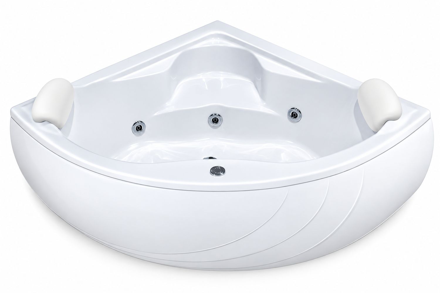 Baignoire Darling 120 x 120 cm hydromassage simple — Vue produit 6