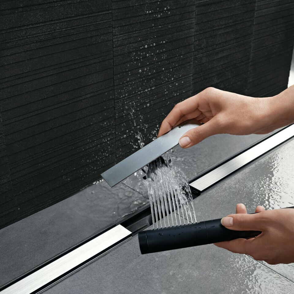 Set de finition Geberit CleanLine60 - Métal poli / Métal brossé - Longueur 30 - 90 cm — vue 5
