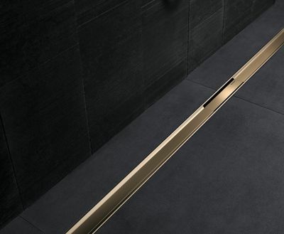 Set de finition Geberit CleanLine80 - Doré - Longueur 30 - 130 cm Set de finition Geberit CleanLine80 - Doré - Longueur 30 - 130 cm