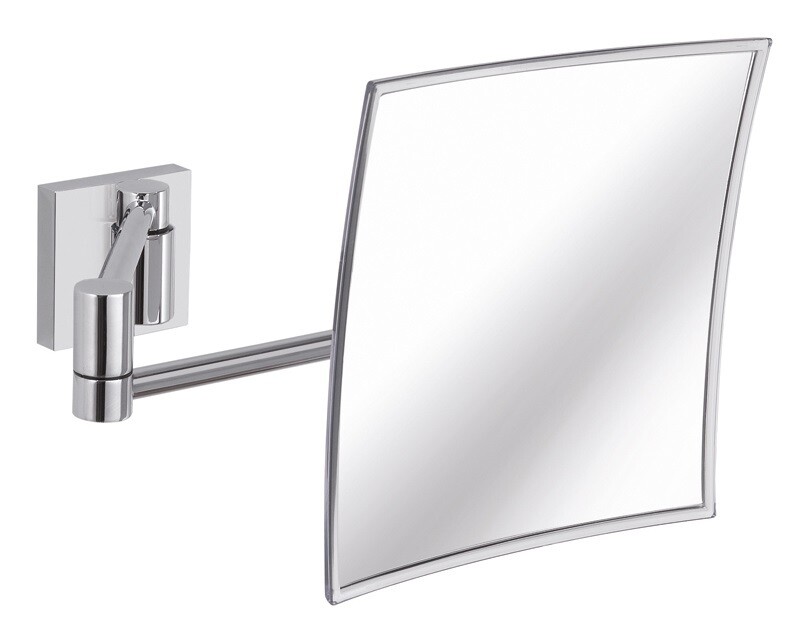 Maldives Square Magnifying Mirror 44 cm Chrome