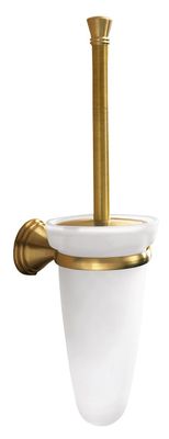 Romance Wall-Mounted Toilet Brush Holder in Bronze Finish Romance Wall-Mounted Toilet Brush Holder in Bronze Finish