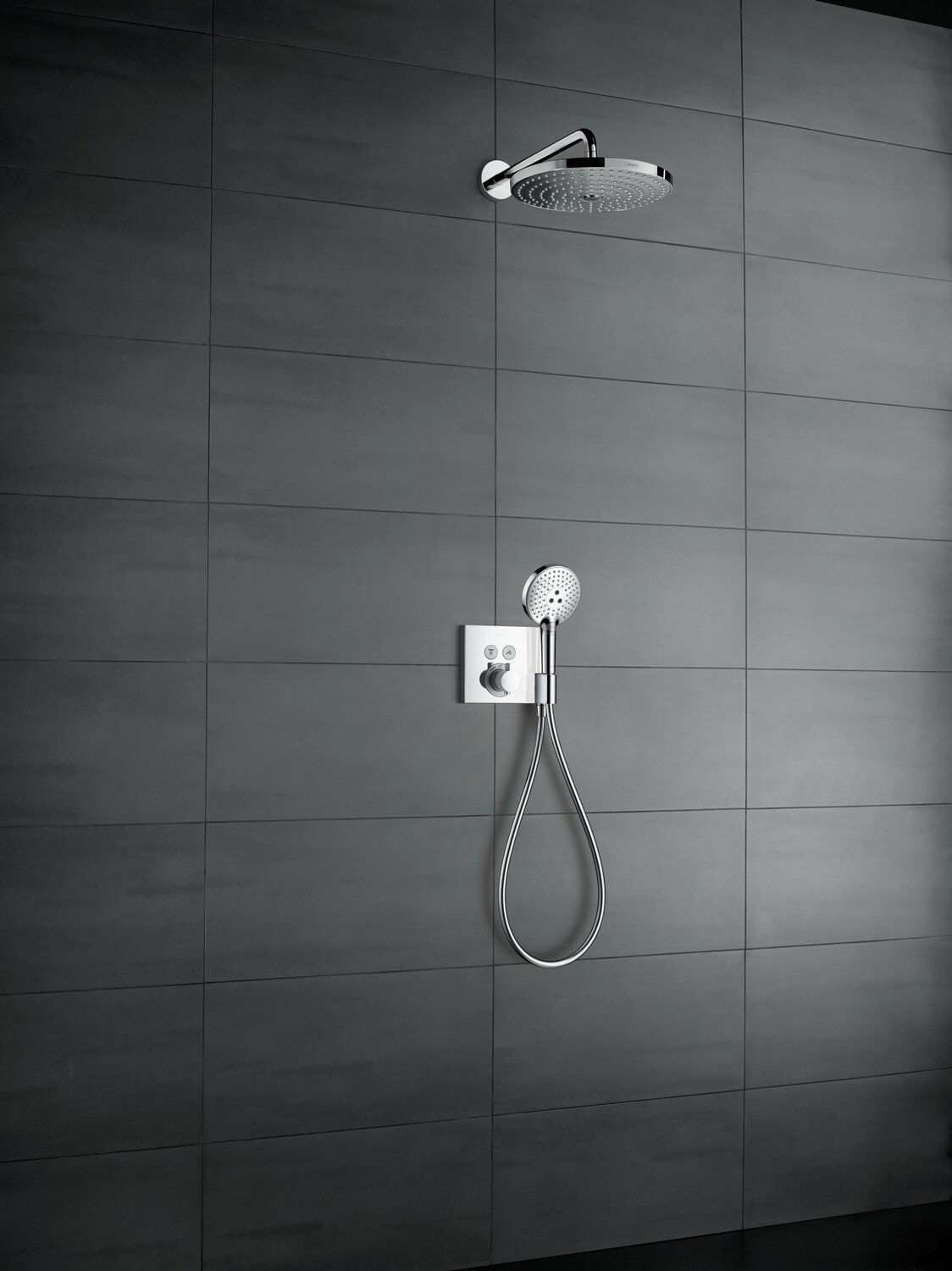 Douche de tête Hansgrohe Raindance Select S 240 2 jets avec bras de douche — vue 5