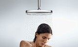 Raindance Select E Douche de tête 300 2jet avec raccord au plafond