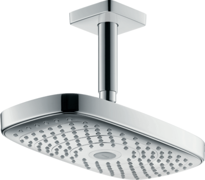 Douche de tête Hansgrohe Raindance Select E 300 2 jets avec raccord au plafond