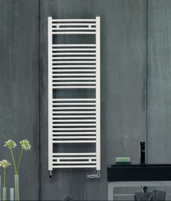 Radiateur sèche-serviettes Zehnder (Acova) Virando Bow 120 x 50 cm - Blanc