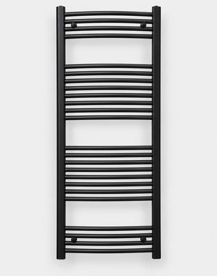 Radiateur sèche-serviettes Zehnder (Acova) Virando Bow 120 x 50 cm - Noir
