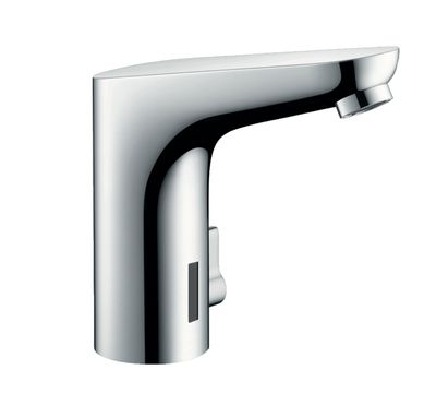 Mitigeur de lavabo Hansgrohe Focus 130 électronique avec manette de réglage de température sur secteur