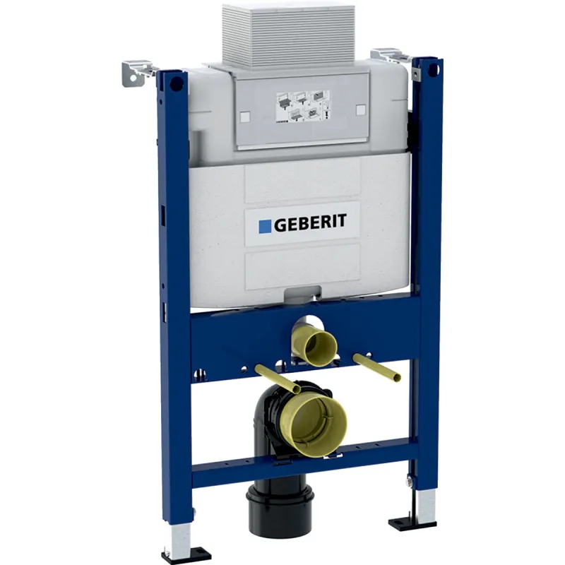 Bâti-support Geberit Duofix Alpha 12 cm (hauteur 82 cm), pour montage dans parois en plâtre