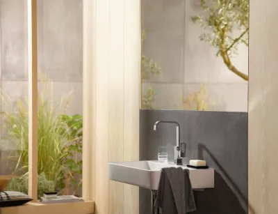 Hansgrohe Metropol 230 Basin Mixer with Loop Handle and Push-Open Waste Set