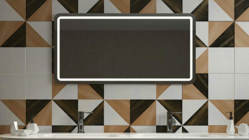 LED Bathroom Mirror RBA Slim Series (80 to 120 cm) x 60 cm
