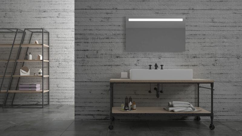 LED Bathroom Mirror RBA Bien Series (80 to 120 cm) x 60 cm