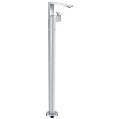 Mitigeur de lavabo sur pied Axor Edge avec vidage push-open coupe diamant