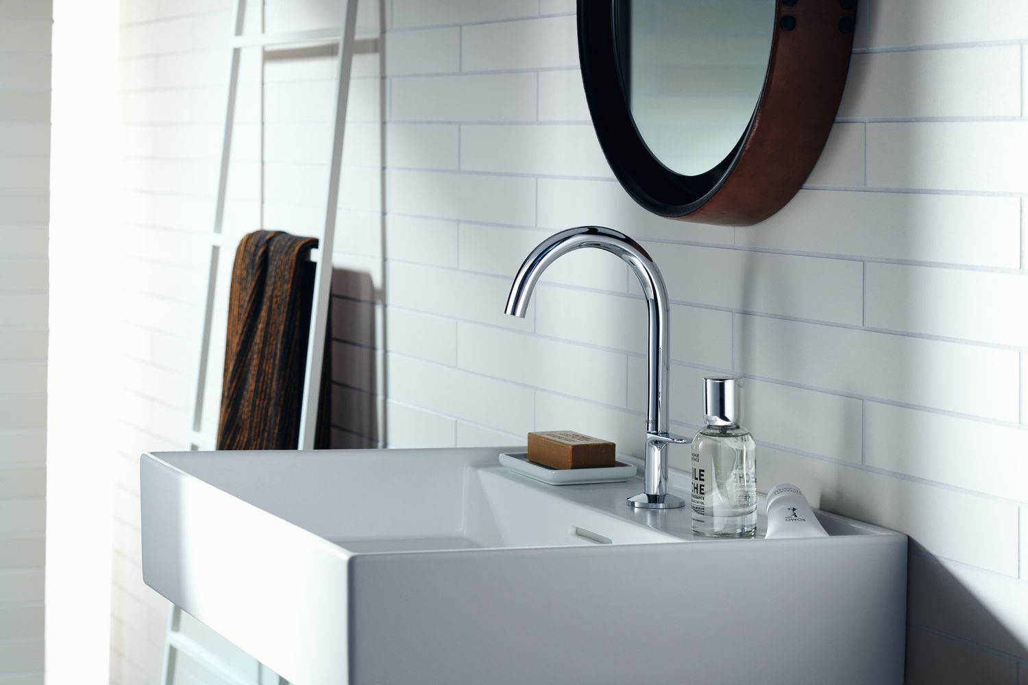 Mitigeur de lavabo AXOR One Select 170 avec bonde push-open