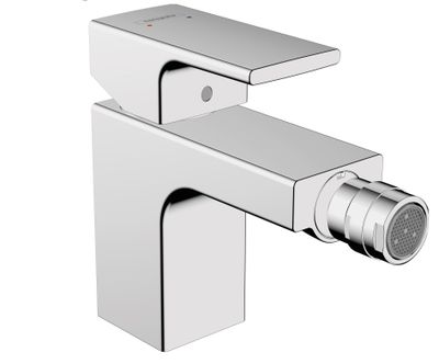 Mitigeur de bidet Hansgrohe Vernis Shape avec tirette et vidage