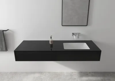 Mitigeur de lavabo encastré Hansgrohe Vernis Shape bec 207 mm