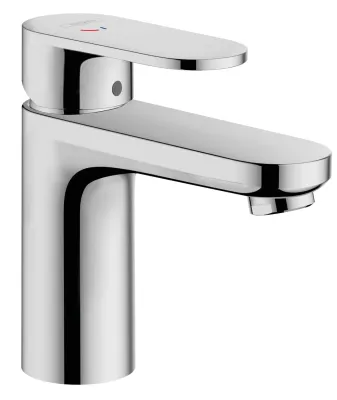 Mitigeur de lavabo Hansgrohe Vernis Blend 100 CoolStart avec tirette et vidage