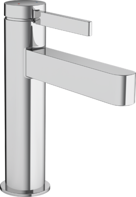 Hansgrohe Finoris 110 Washbasin Mixer with Pull Rod and Drain Set