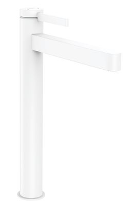 Mitigeur de lavabo Hansgrohe Finoris 260 avec bonde push-open en blanc mat