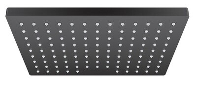 Douche de tête Hansgrohe Vernis Shape 230 1 jet EcoSmart en noir mat