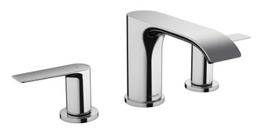 Mélangeur de lavabo 3 trous Hansgrohe Vivenis 90 avec tirette et vidage
