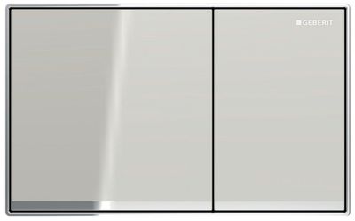 Geberit Sigma60 Wall-Flush Actuator Plate / Gray Sand Glass Geberit Sigma60 Wall-Flush Actuator Plate / Gray Sand Glass