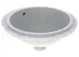 Vasque à encastrer par le dessous Geberit VariForm circulaire diamètre 40 cm avec trop-plein