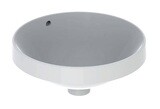 Vasque à encastrer Geberit VariForm ronde 40 cm avec trop-plein