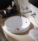 Vasque à encastrer Geberit VariForm ronde 40 cm avec trop-plein
