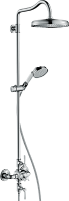 Colonne de douche Showerpipe AXOR Montreux 240 1 jet avec mitigeur thermostatique