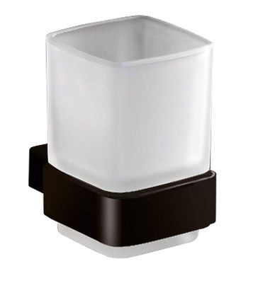 Matte Black Lounge Toothbrush Holder Matte Black Lounge Toothbrush Holder