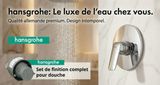 Logis Logis Ensemble Set de finition pour mitigeur douche encastré + corps d'encastrement