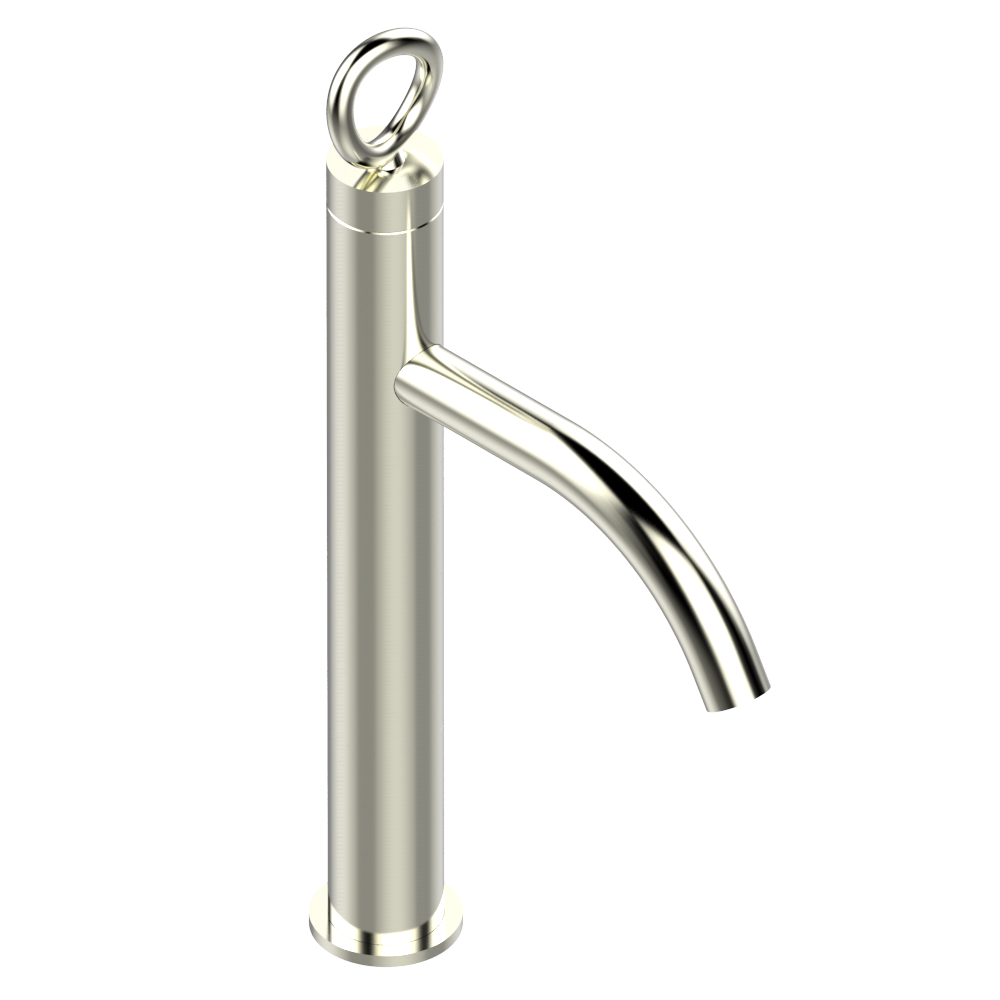 Mitigeur de lavabo monotrou THG 150, avec joystick, livré sans vidage - Collection "O"