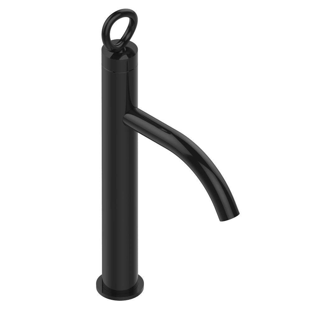 Mitigeur de lavabo monotrou THG 150, avec joystick, livré sans vidage - Collection "O" — vue 4