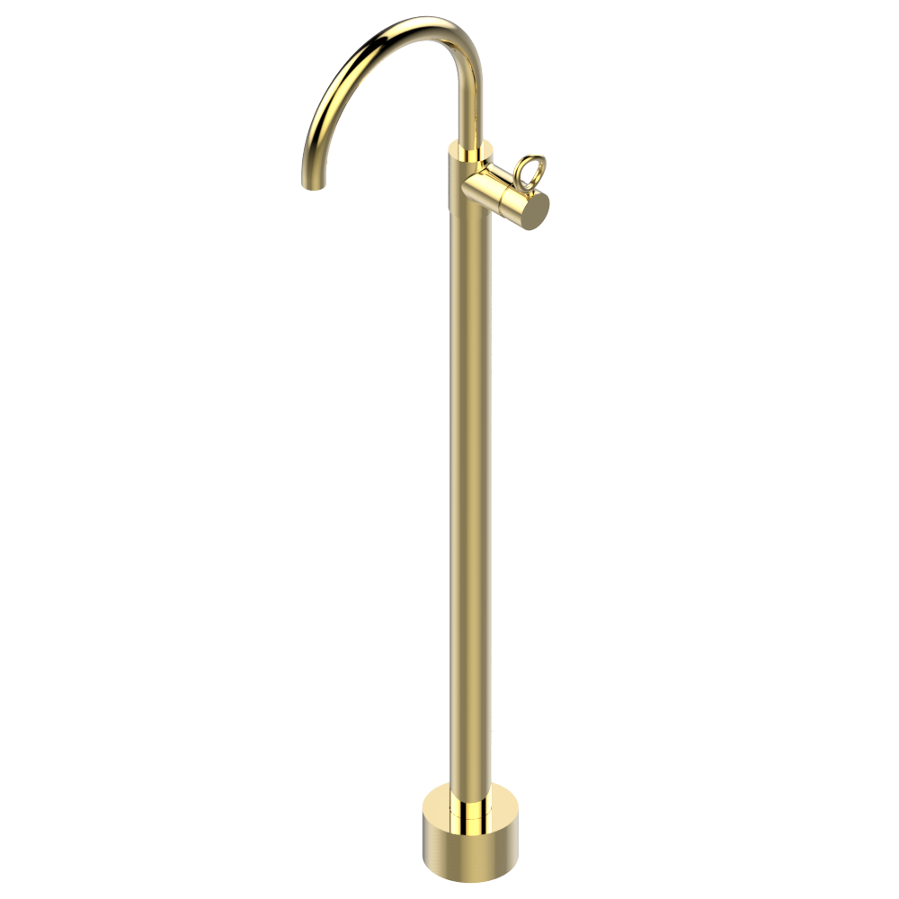 Mitigeur de lavabo THG sur pied et alimentation au sol - Collection "O" — vue 3