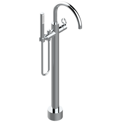 Mitigeur de bain-douche sur pied THG - Collection "O" Mitigeur de bain-douche sur pied THG - Collection "O"