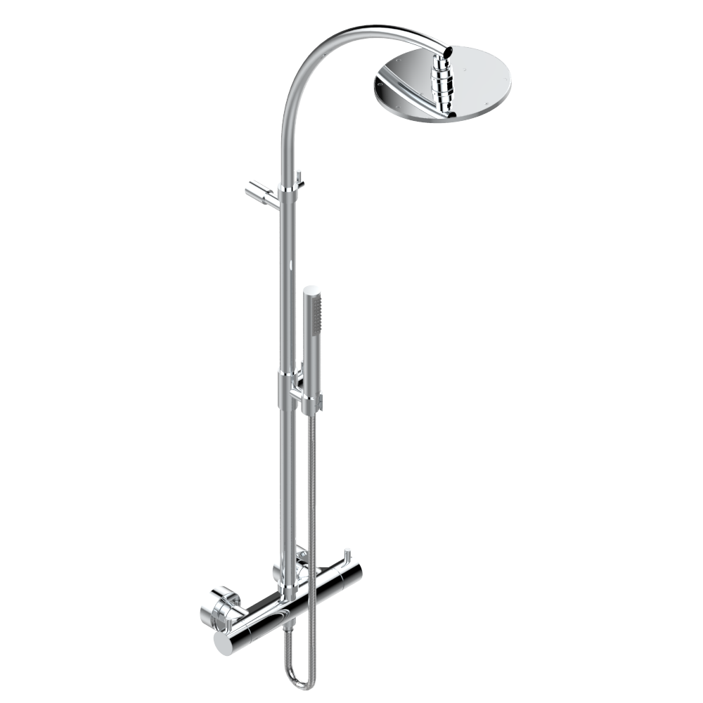 Colonne de douche thermostatique THG - Collection "O" — vue 1