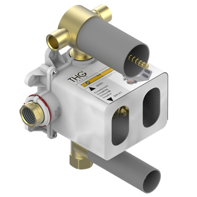Corps d'encastrement THG pour mitigeur de douche à encastrer thermostatique avec 3 fonctions
