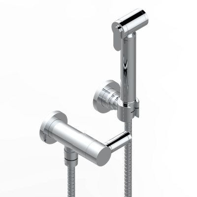 Ensemble hygiénique de WC THG avec robinet d'arrêt - Collection "Anoa"