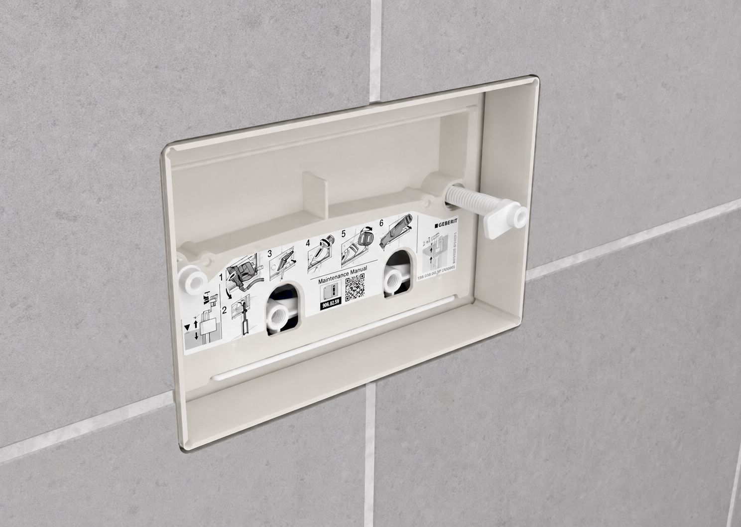 Geberit protection plate for Alpha 8 cm Next Gen concealed cistern