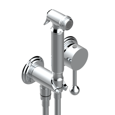 Ensemble hygiénique de WC THG - Collection "Pétale de Cristal Clair"