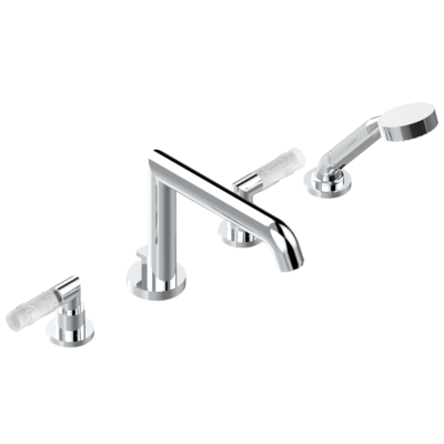 Wannenrand-Zweigriffarmatur · THG Paris · Bambou Cristal Clair