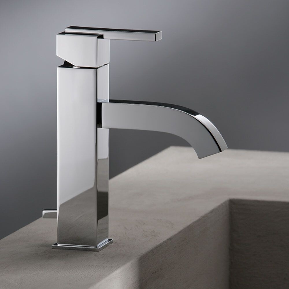Mitigeur de lavabo monotrou THG 100 avec vidage - Collection "Beluga à manettes" — vue 4