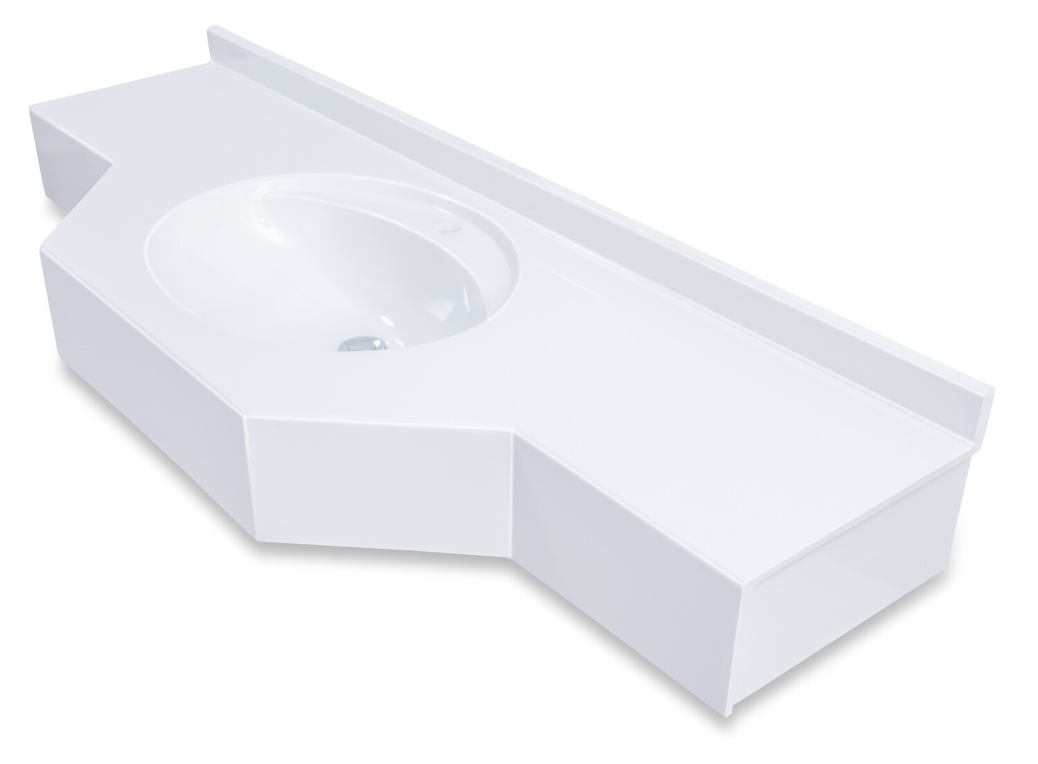 Vanity top Diva 160 cm — Product view 8