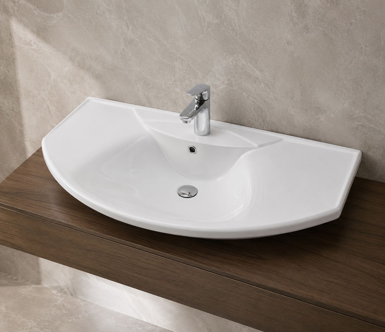 Vanity top Meditec 95 cm — Product view 6