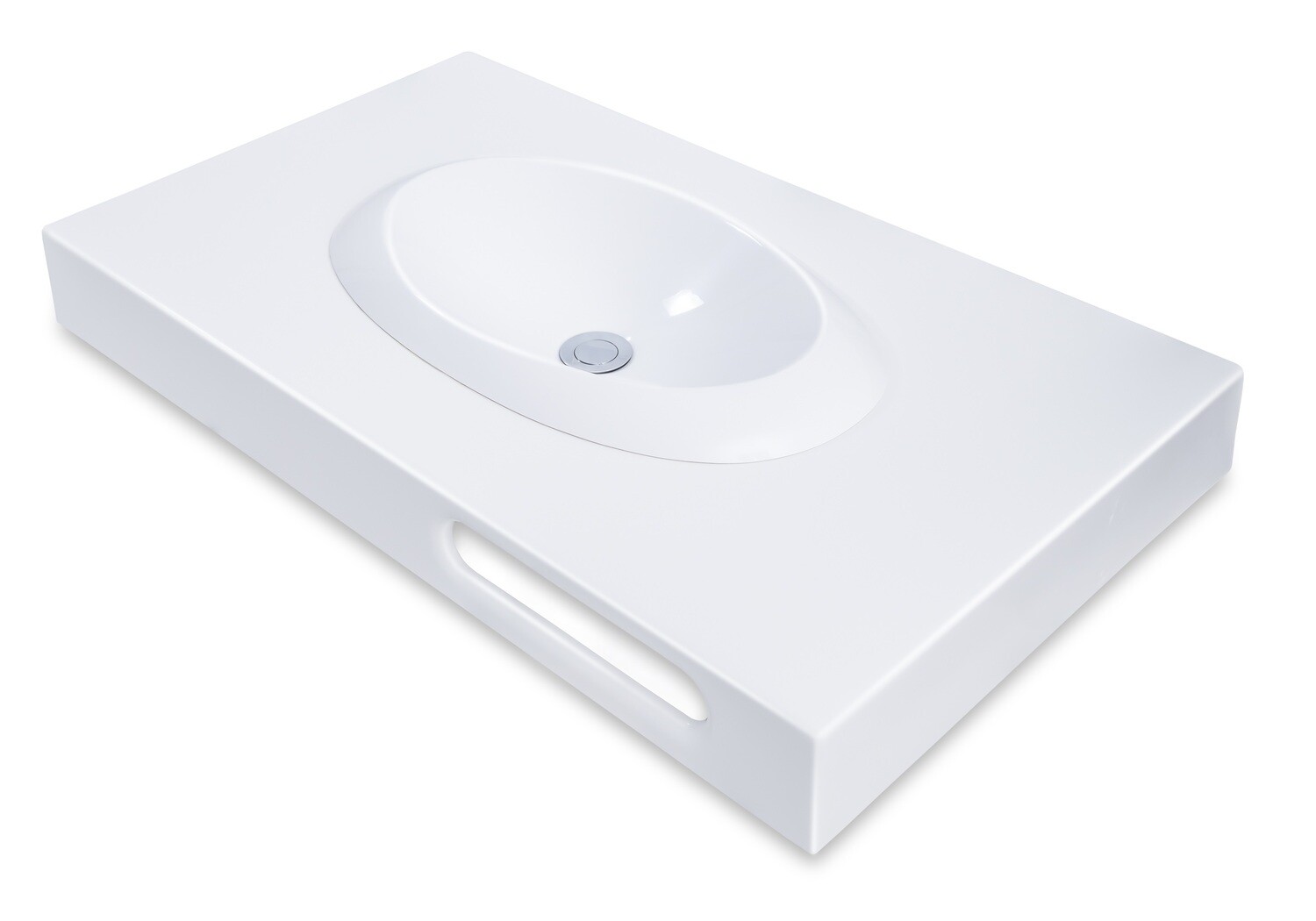 Plan AquaStone 90 cm blanc — Vue produit 3