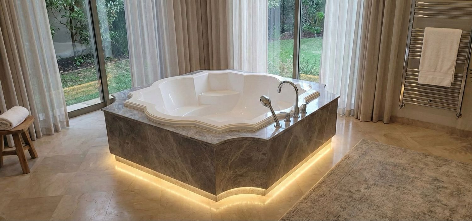 Baignoire Quattrocento 190 x 190 cm