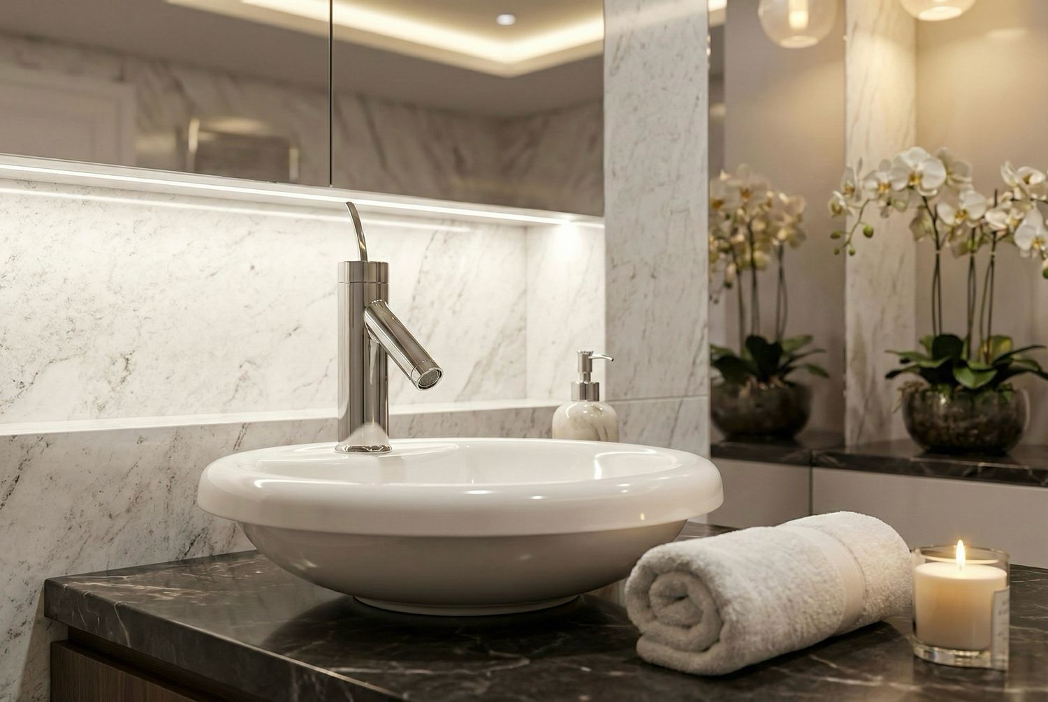 Countertop basin Lido 44 cm — Product view 2
