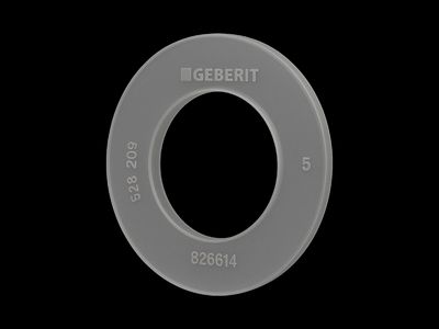 Joint plat Geberit pour mécanisme de chasse Type 212 (Alpha 12 cm et Sigma 12 cm 2025) - d=52 mm, di=23 mm