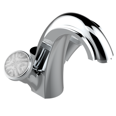 Mélangeur de lavabo monotrou THG avec vidage - Collection "Hirondelles"